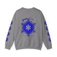10th Anniversary A Decade of Love Unisex Sweatshirt in Grey with Anniversary Logo and Heart Graphic