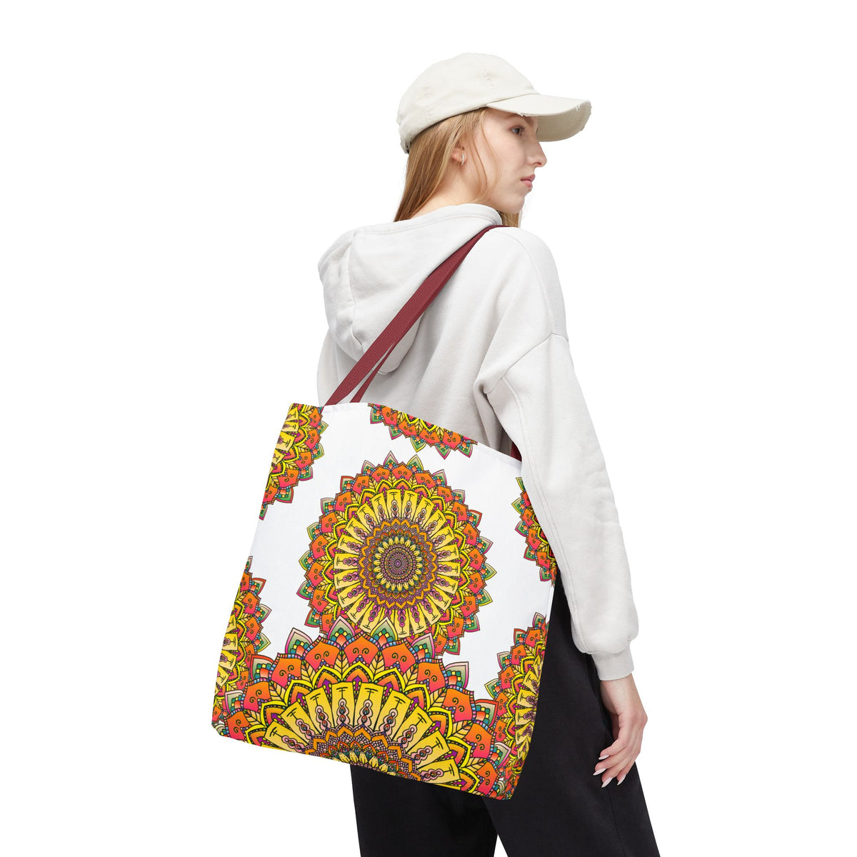 Solar Mandala Tote Bag