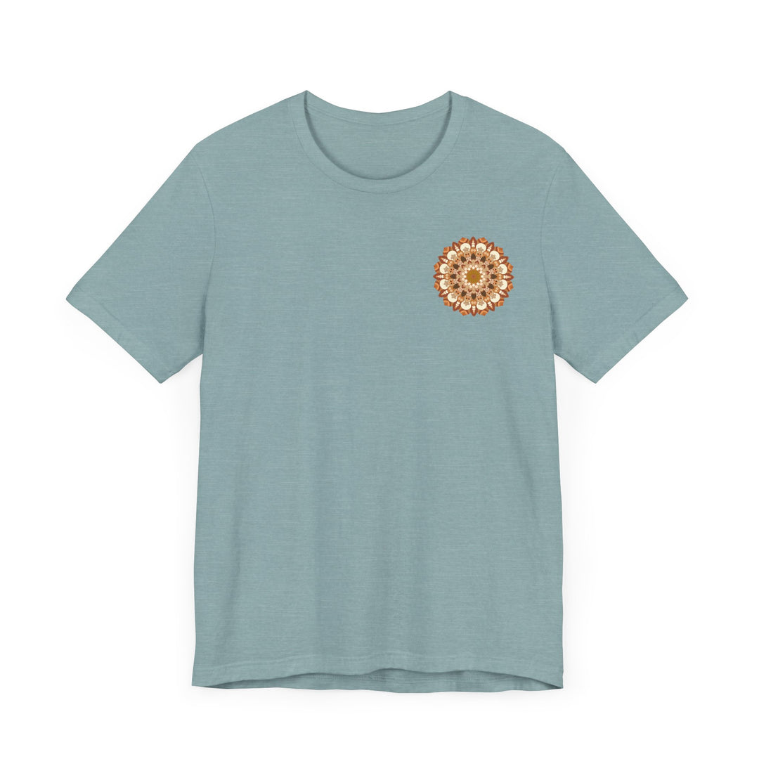 Beautiful Mandala Tee featuring intricate design for spiritual peace and harmony