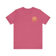 Colorful and intricate mandala design t-shirt promoting peace and harmony