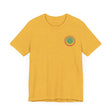Vibrant Mandala Tee featuring intricate spiritual design for peace and harmony