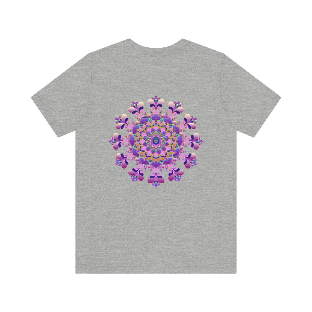 Intricate Mandala Tee pattern symbolizing the beauty and balance of the universe