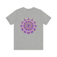 Intricate Mandala Tee pattern symbolizing the beauty and balance of the universe