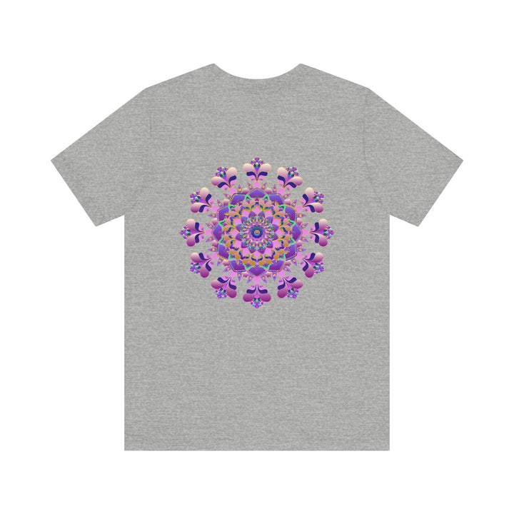 Intricate Mandala Tee pattern symbolizing the beauty and balance of the universe