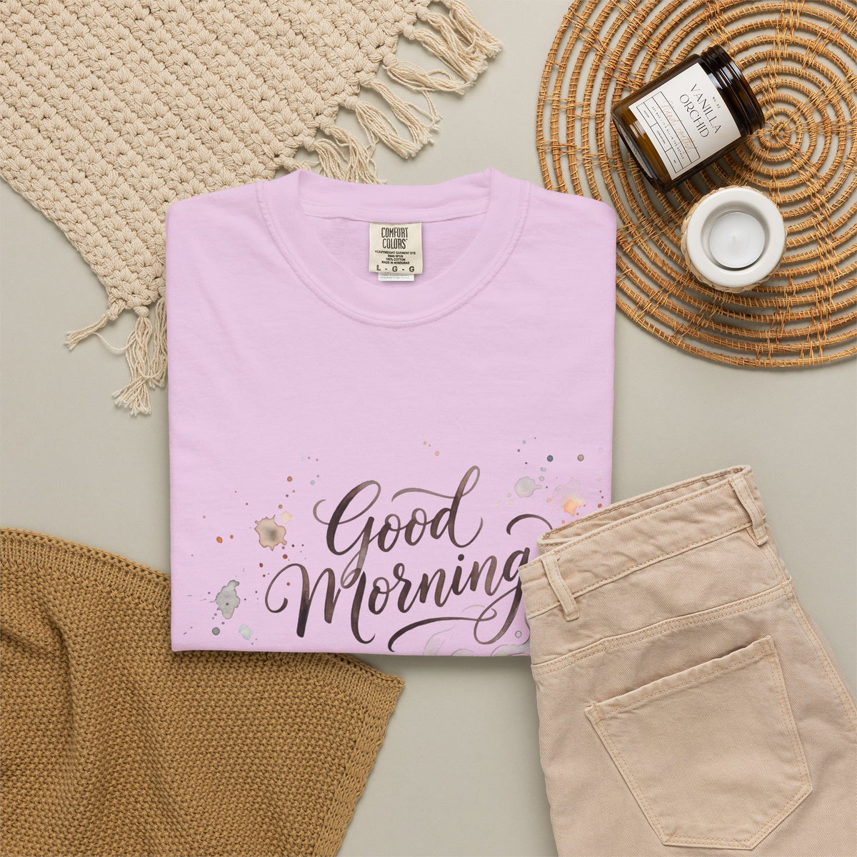 Good Morning Cat Coffee T-Shirt
