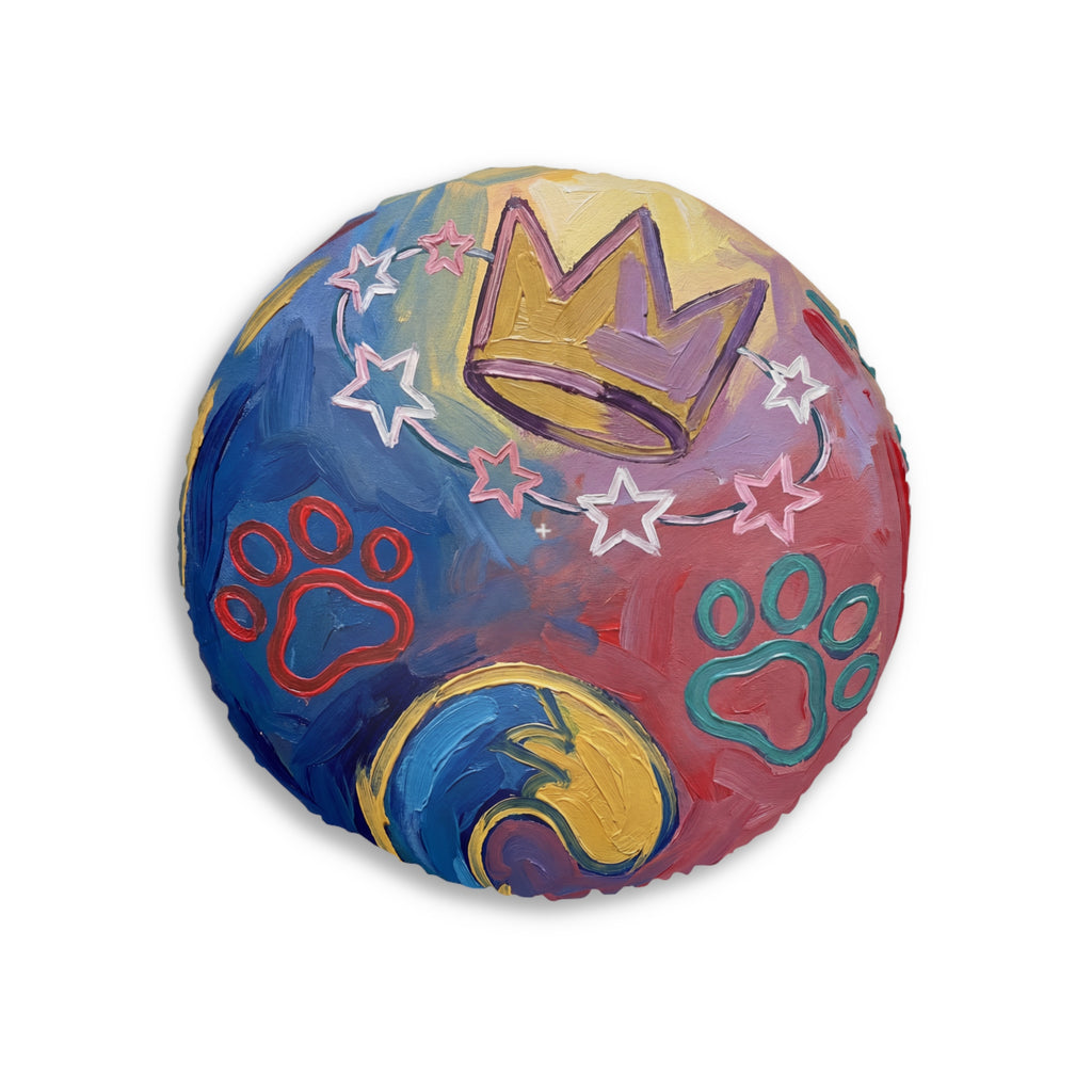Cuscino da pavimento a forma di gatto dell'Epifania