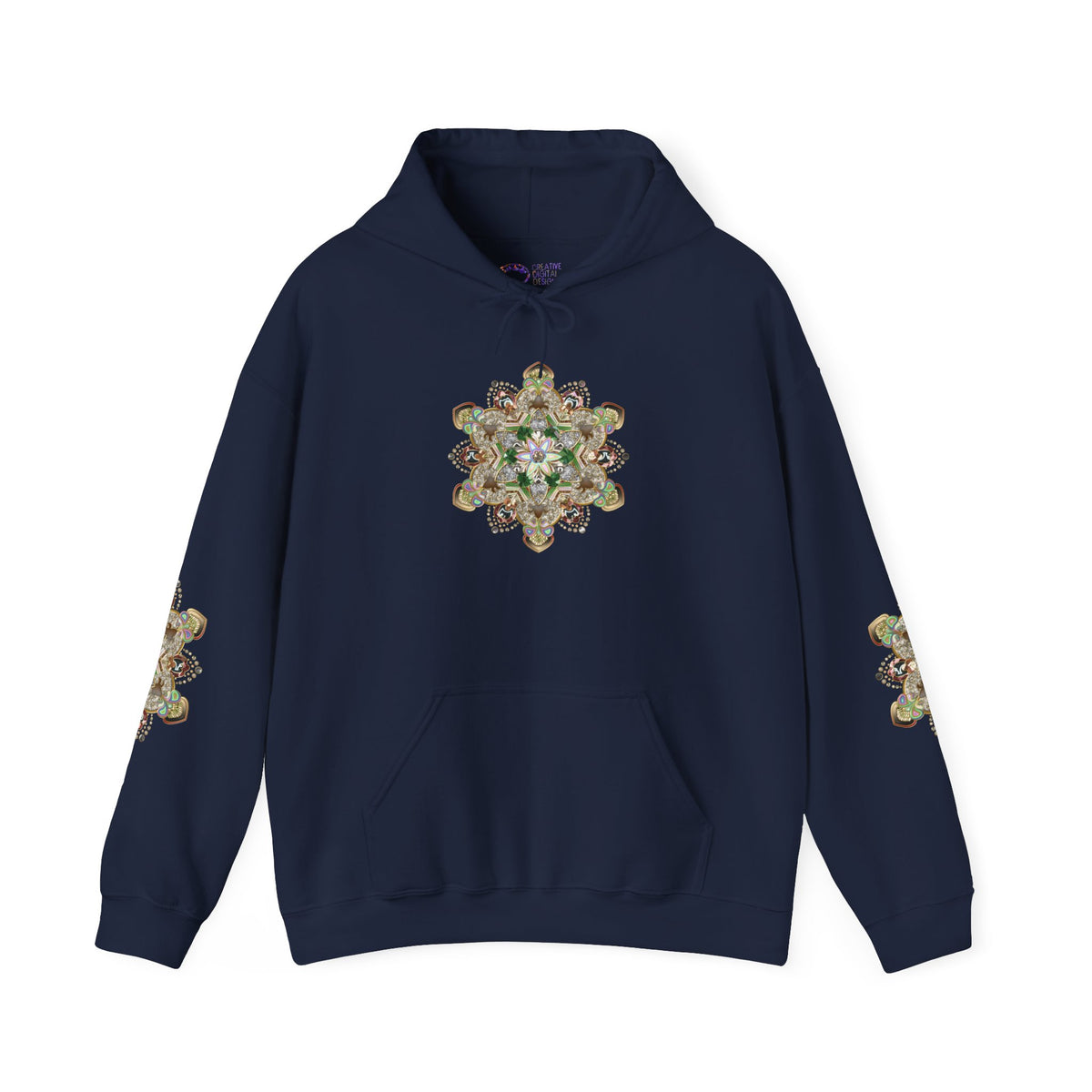 Mandala Floral Hoodie