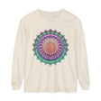 Colorful and intricate mandala design long sleeve t-shirt for men and women