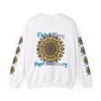 First Year Wedding Anniversary Gift - Unisex Heavy Blend Crewneck Sweatshirt with 'First of Many, Paper Anniversary' Design for Men and Women