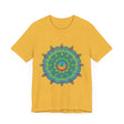 Psychedelic Mandala Tee - Vibrant Flower Design Alt Text 18