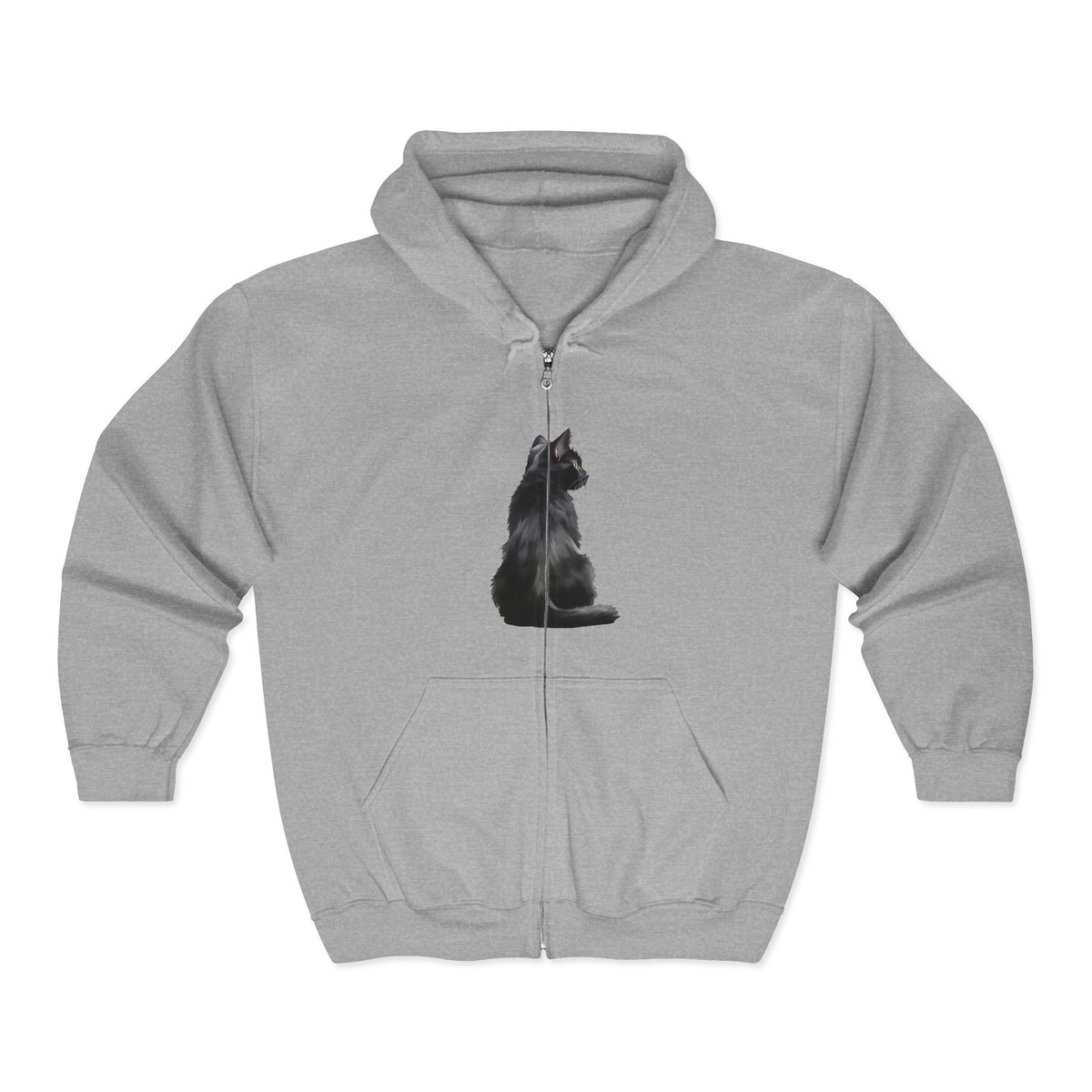 Katzen-Hoodie — Einfacher, kunstvoller Alltagsstil