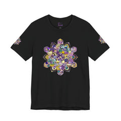 Unisex Floral Jewel Mandala T-Shirt