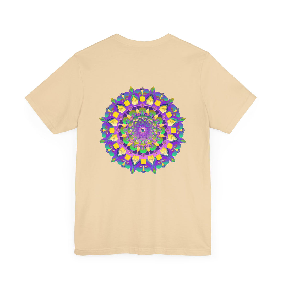 Vibrant and intricate Mandala graphic tee symbolizing inner peace and tranquility