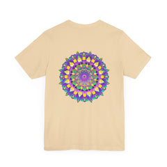 Vibrant and intricate Mandala graphic tee symbolizing inner peace and tranquility