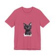 Black Cat Tee with Mystical and Mysterious Design for Cat Lovers