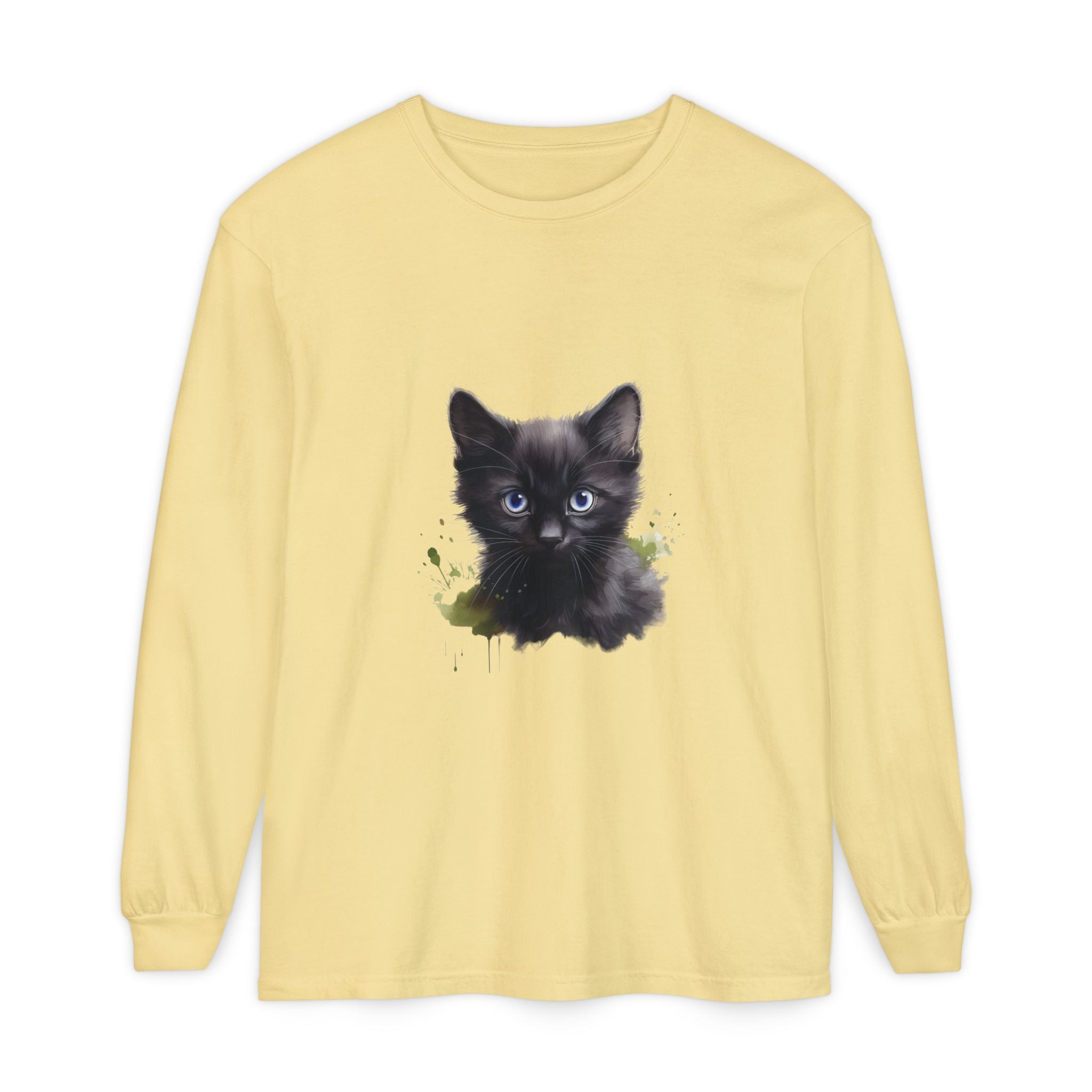 Mystic Black Cat - Long Sleeve T-Shirt