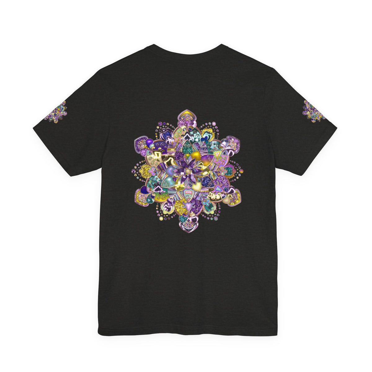 Unisex Floral Jewel Mandala T-Shirt