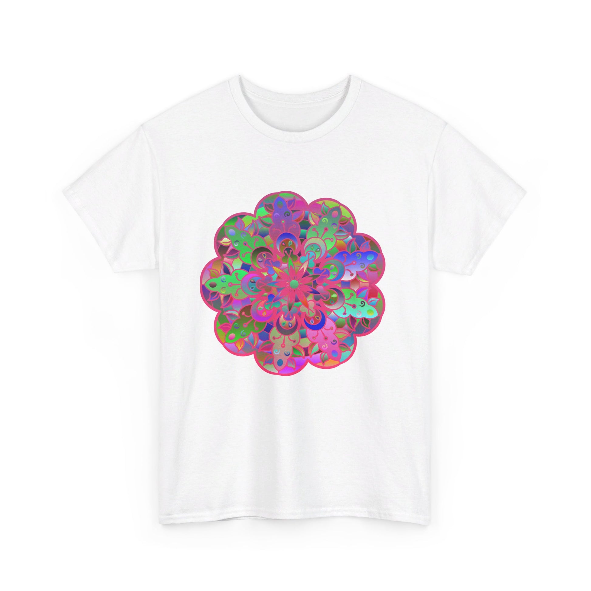 Express your love for yoga and mindfulness with this artistic t-shirt