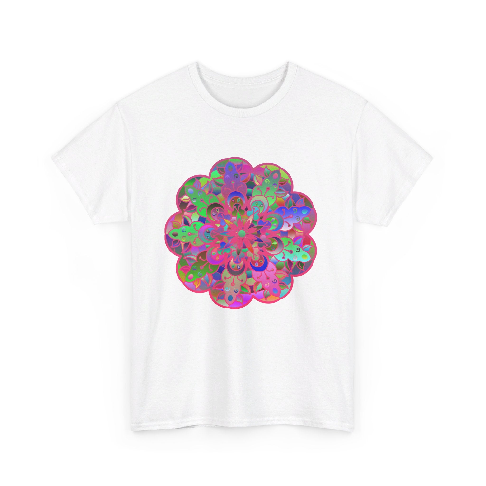 Express your love for yoga and mindfulness with this artistic t-shirt