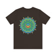 Beautiful and colorful Mandala Tee representing spiritual peace and harmony