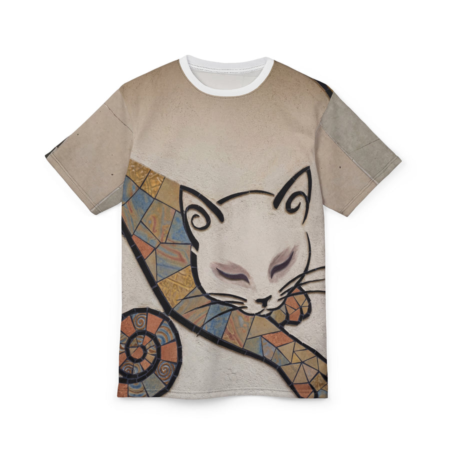 Introvert Mosaic Cat Embrace