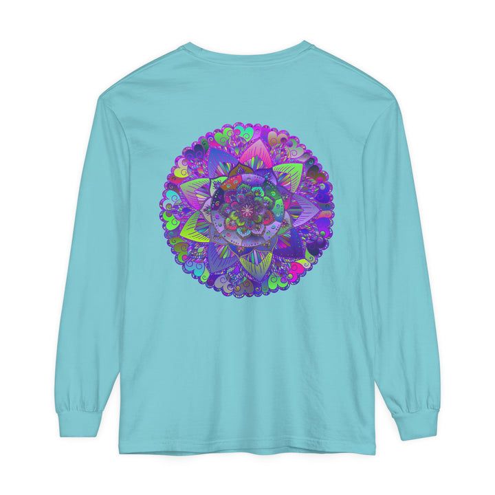 Intricate Mandala Long Sleeve T-Shirt - Psychedelic Art 51