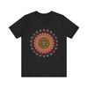 Colorful mandala tee with a stunning and intricate design, perfect for adding a pop of color to your wardrobe