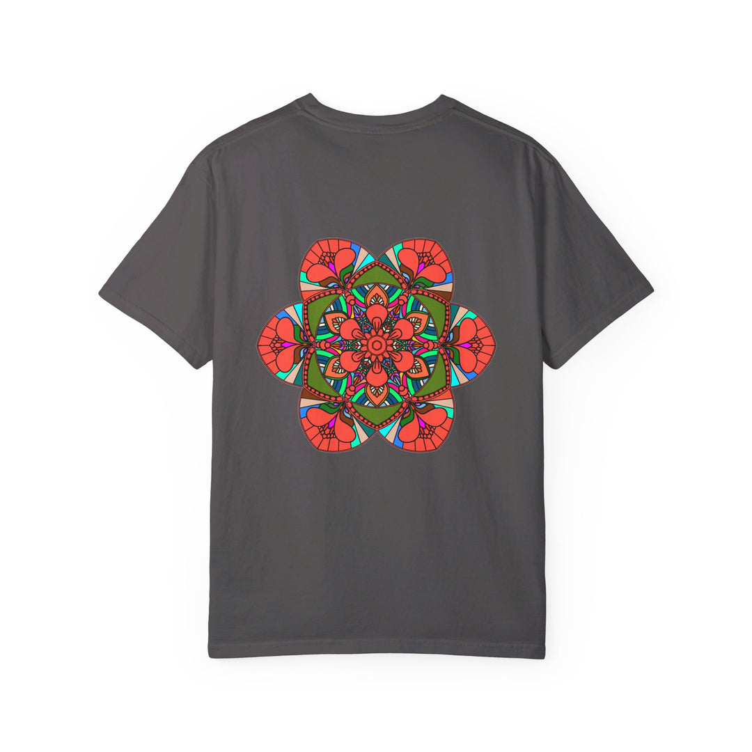 Intricately designed Mandala T-Shirt, handmade with 100% Cotton