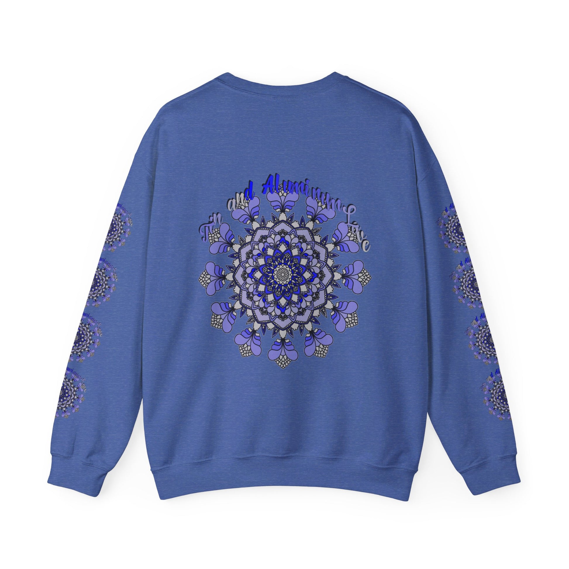 10th Anniversary Tin and Aluminum Love Unisex Sweatshirt with unique design and comfortable fit, perfect for celebrating a special milestone