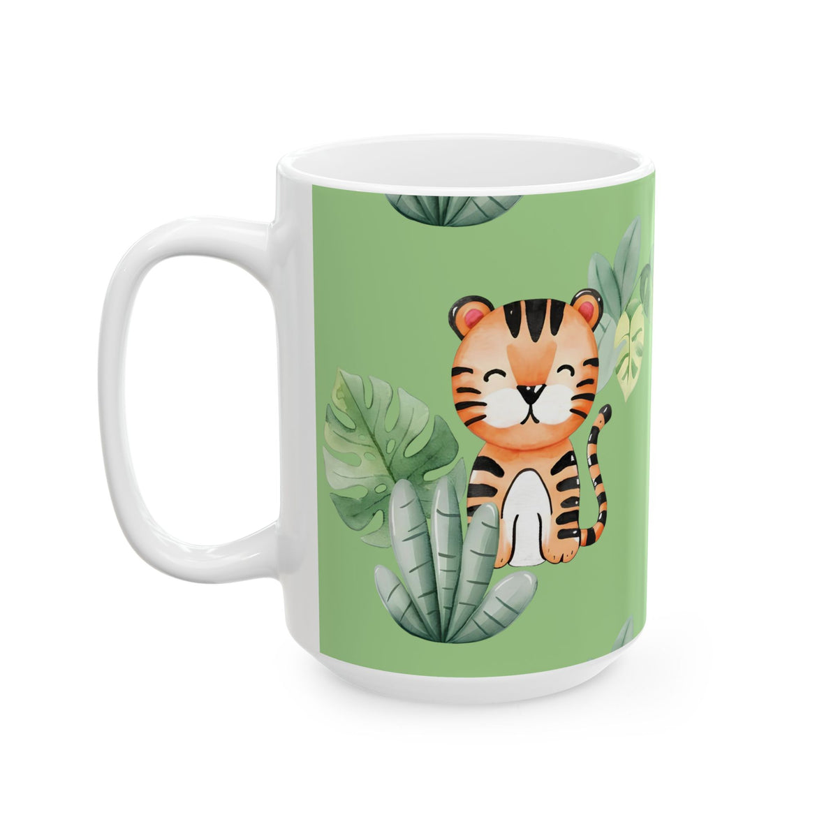 Tiger-Tasse — Ruhiges & farbenfrohes Wohndesign