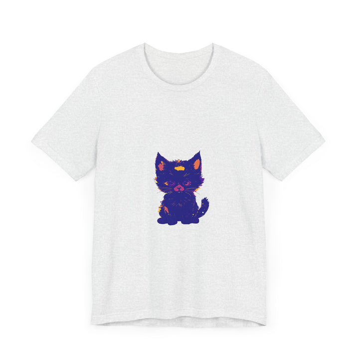 Blue Cat T-Shirt that celebrates the allure of Black Cats