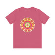Colorful and intricate mandala design t-shirt for a peaceful and harmonious spiritual vibe