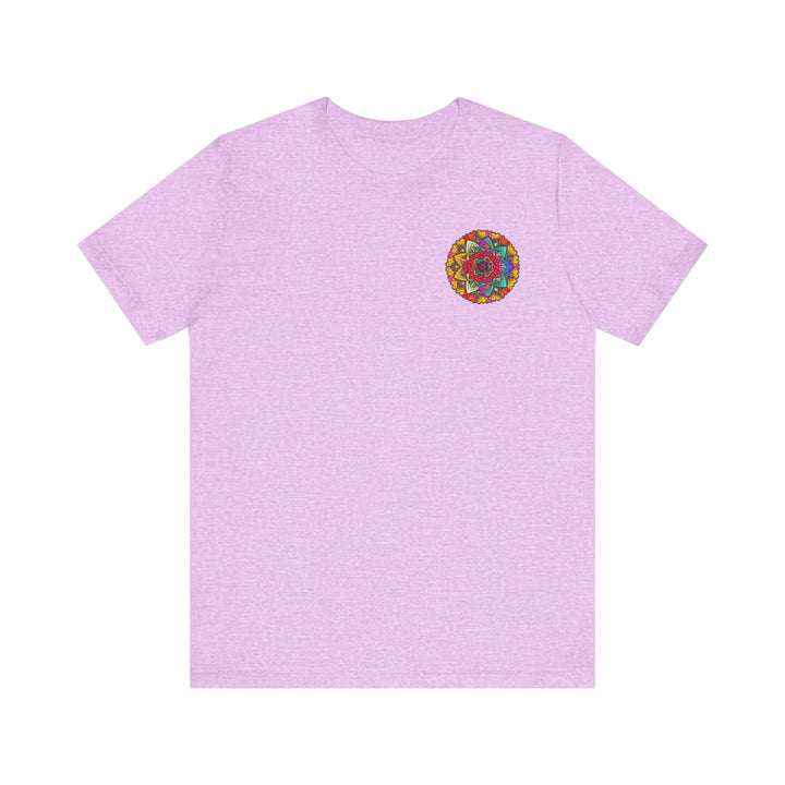 Colorful Mandala Peace & Harmony T-Shirt with Spiritual Design and Vibrant Colors for Positive Energy and Inner Peace