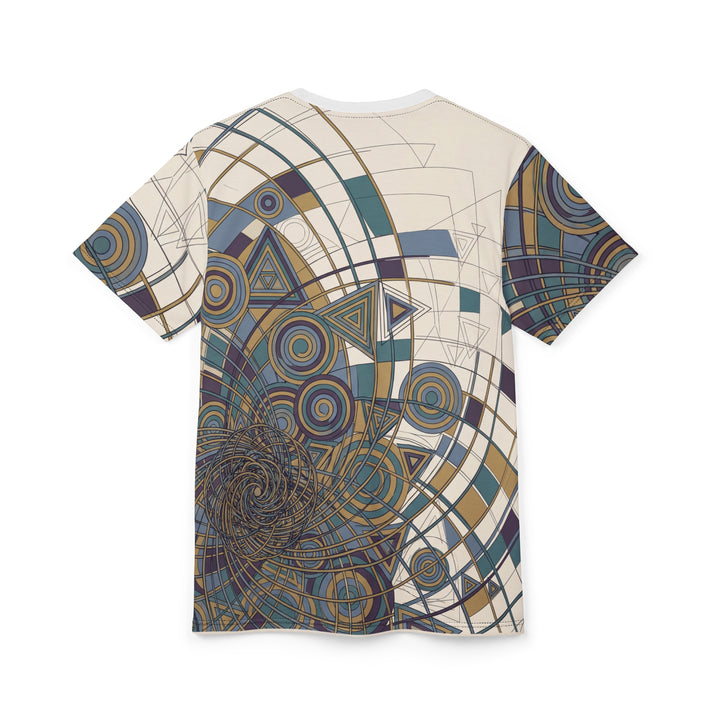 Sacred Geometry Funny Cat — Upside-Down Yawn