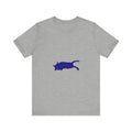 A soft, watercolor black cat mystery themed t-shirt perfect for casual wear