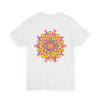 Beautiful Mandala Tee with intricate design, symbolizing spiritual peace and harmony