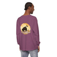 Black Cat Moonlit Mystery T-Shirt with Cat and Spooky Trees