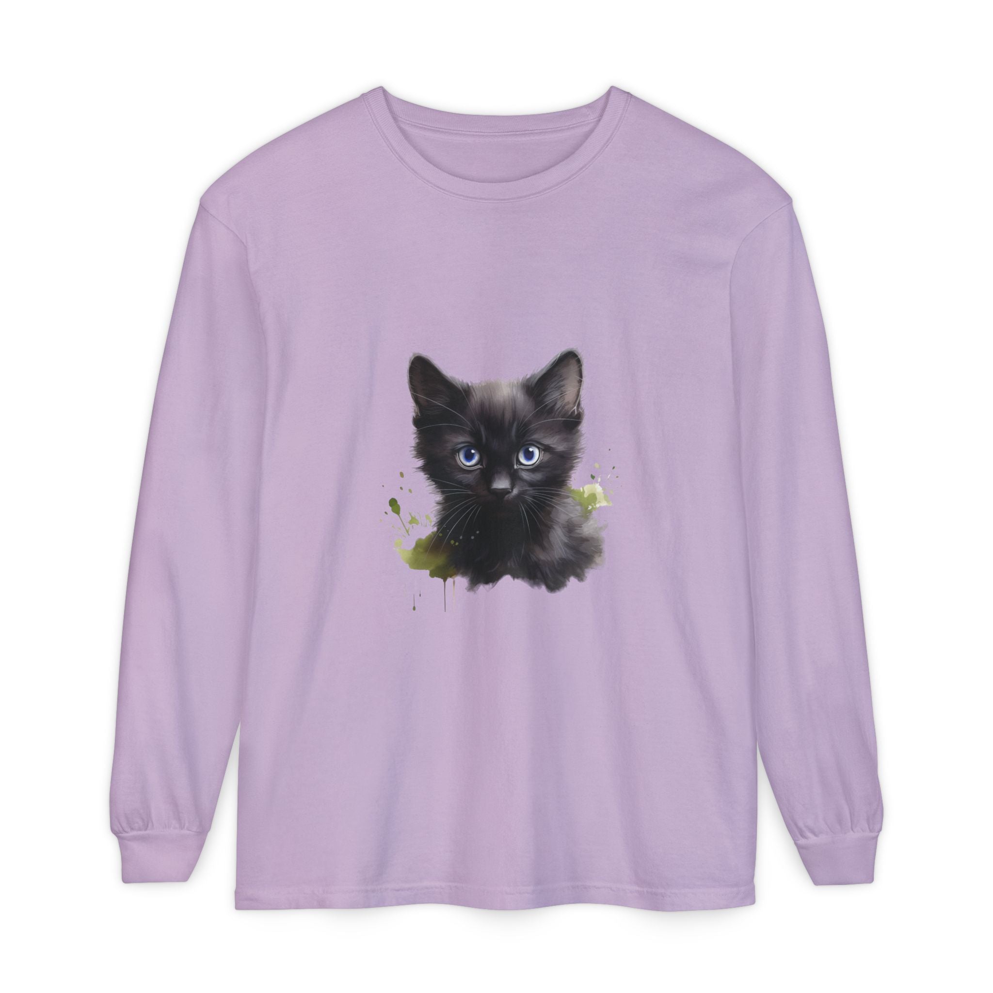 Mystic Black Cat - Long Sleeve T-Shirt