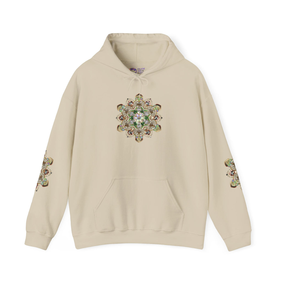 Mandala Floral Hoodie