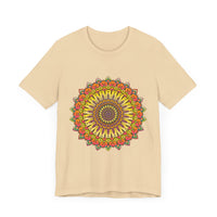 Intricate Mandala T-Shirt - Colorful Geometric Design 24