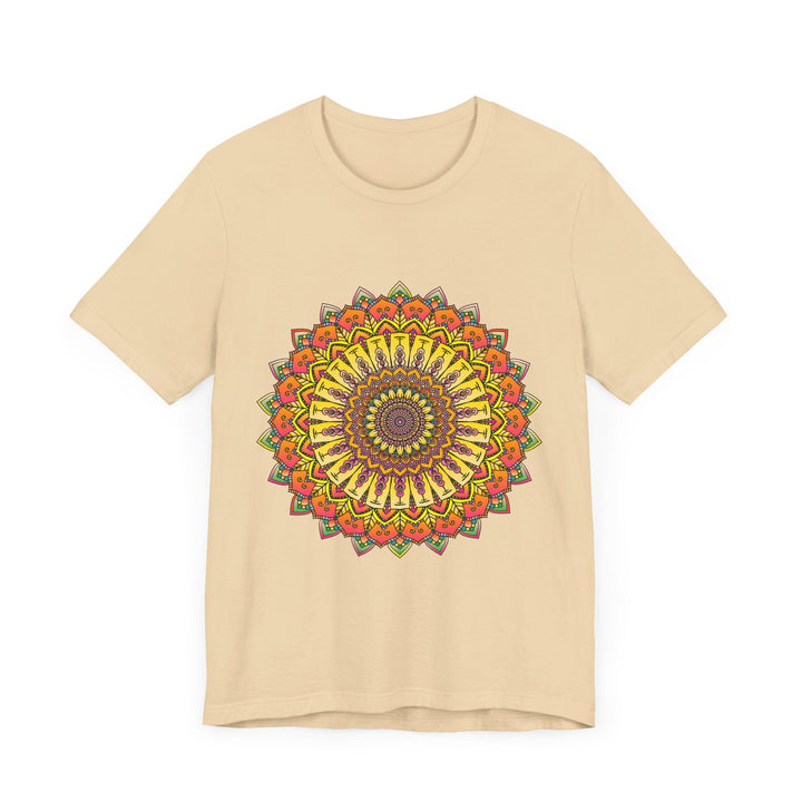 Intricate Mandala T-Shirt - Colorful Geometric Design 24