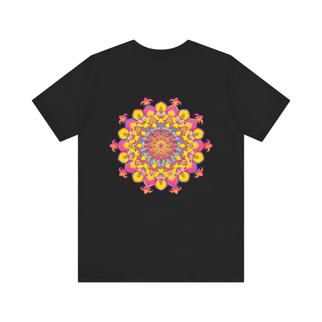 Beautiful Mandala Tee with intricate design promoting spiritual peace and harmony