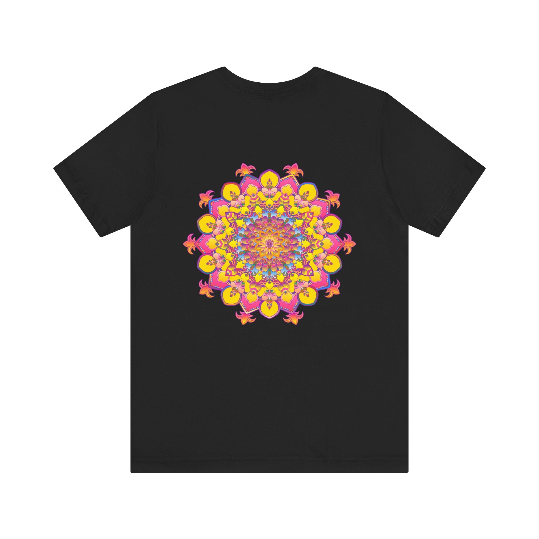 Beautiful Mandala Tee with intricate design promoting spiritual peace and harmony