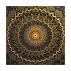 Himmlische Geometrie auf Marmor – gespannte Leinwand mit mattem Finish