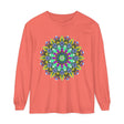 Colorful Mandala Long Sleeve T-Shirt - Spiritual Art 15