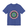 Vibrant Mandala Tee featuring a colorful and intricate design for a unique and eye-catching look