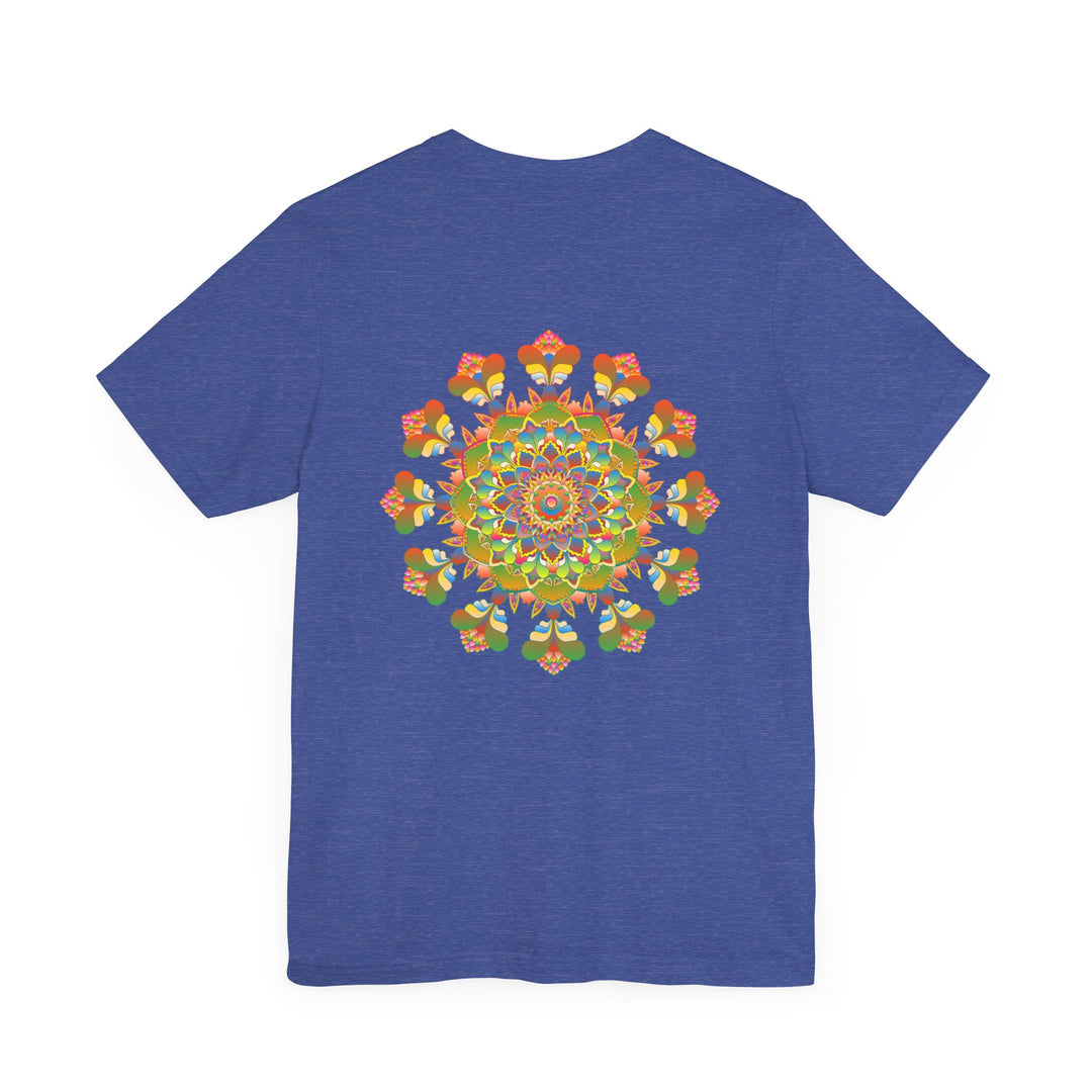 Fashionable Mandala Peace & Harmony T-Shirt with vibrant and colorful design