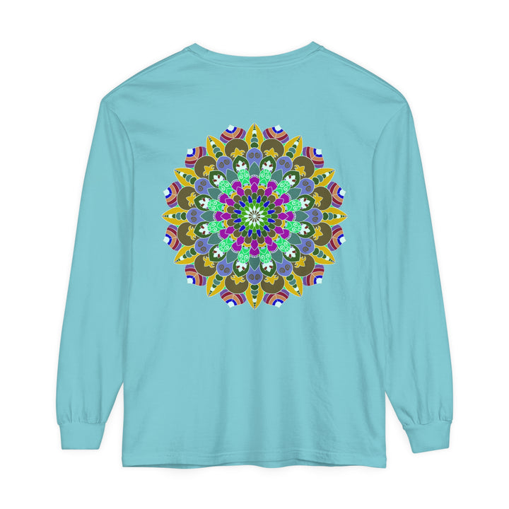 Colorful Mandala Long Sleeve T-Shirt - Spiritual Art 51