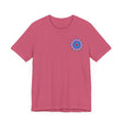 A colorful Mandala Peace & Harmony T-Shirt featuring spiritual art and intricate designs