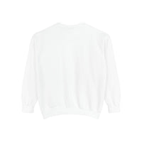 Beautiful blue and green mandala design sweatshirt with intricate patterns